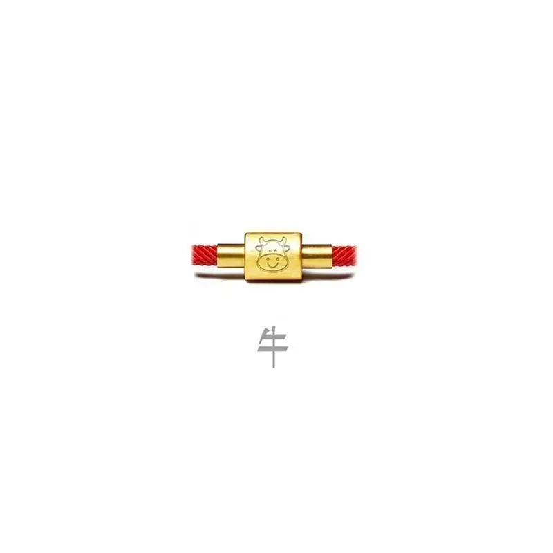 Zodiac red string bracelet