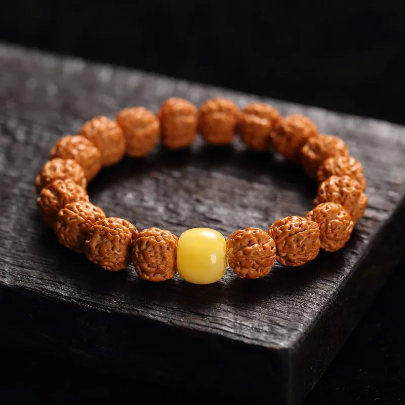 Walnut seed bracelets, Buddhist beads bracelets