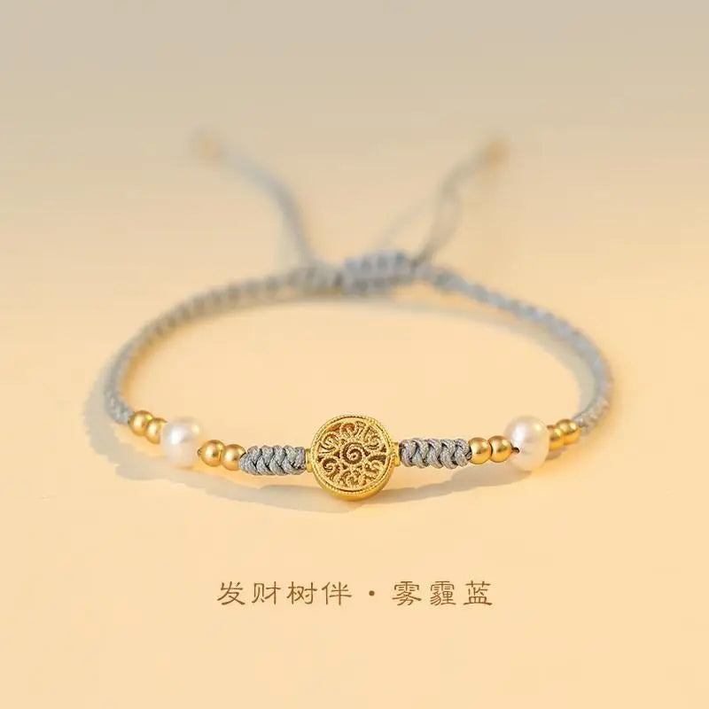 Red zodiac lucky bead bracelet