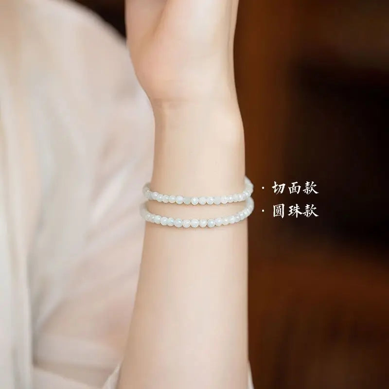 Jade Women's Extra Thin Bracelet