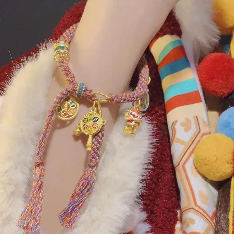Tibetan Couple Braided Bracelet - Bringing Wealth and Good Luck