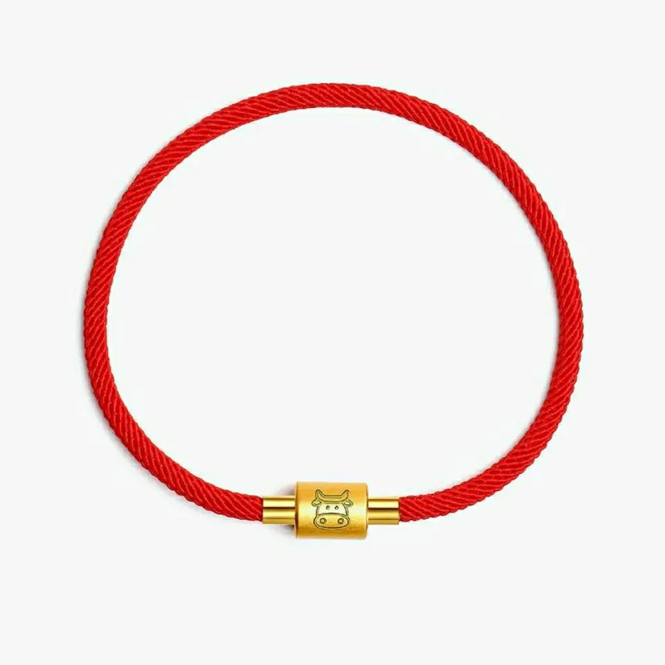 Zodiac red string bracelet