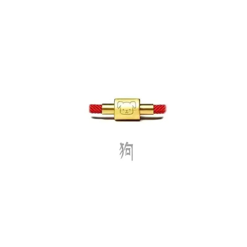 Chinese Zodiac Red String Bracelet - Amulet for the Year of the Zodiac