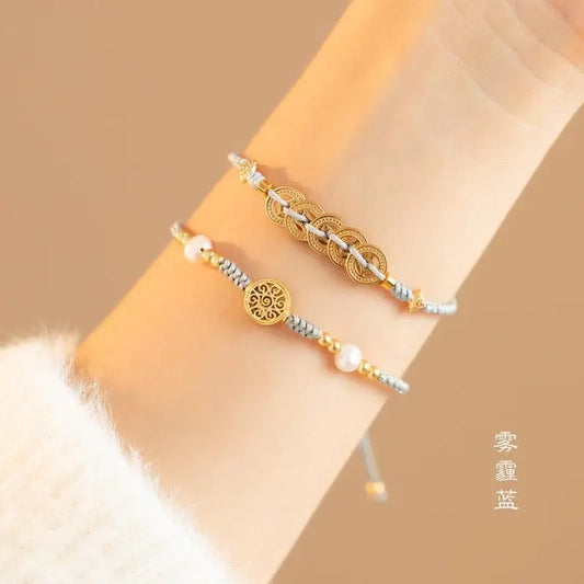 Red zodiac lucky bead bracelet