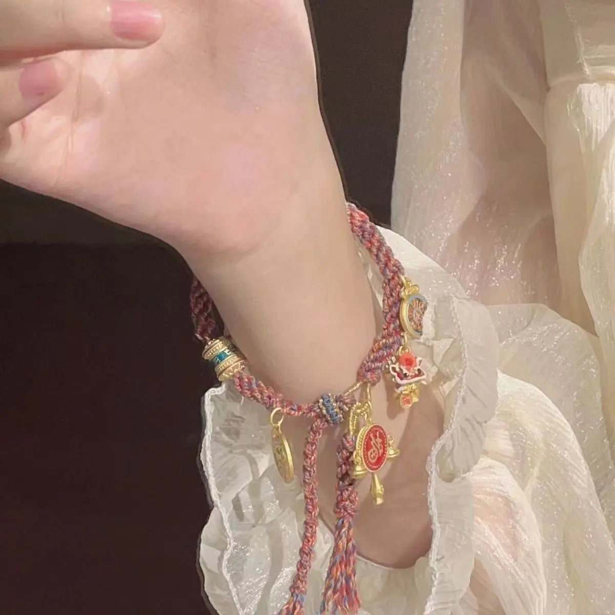 Tibetan braided bracelet