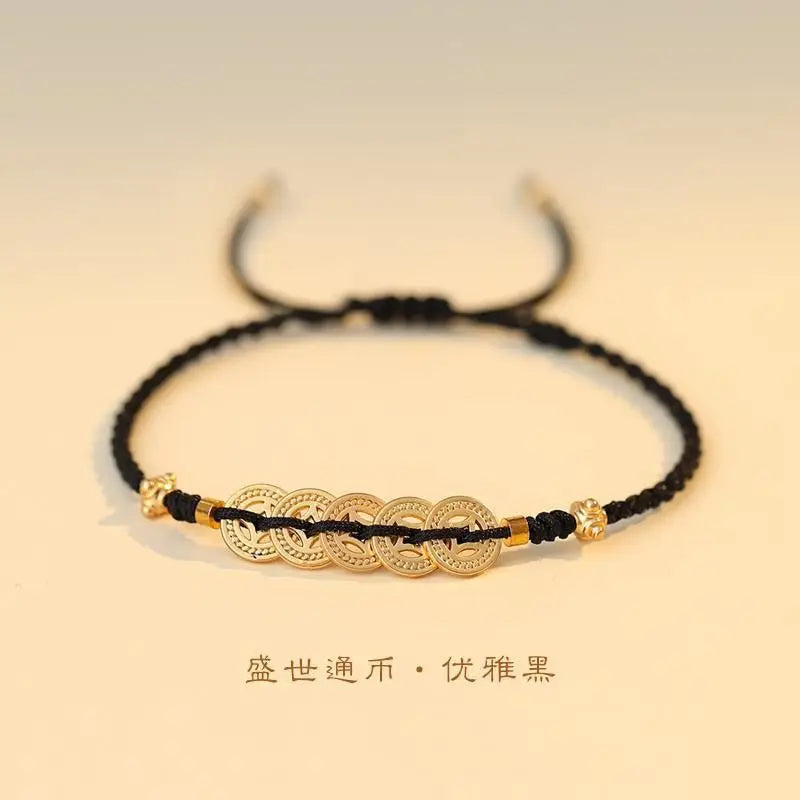 Red zodiac lucky bead bracelet