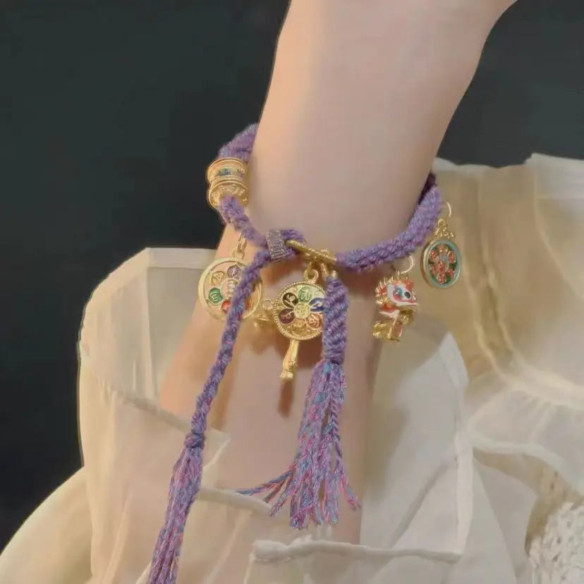 Tibetan braided bracelet