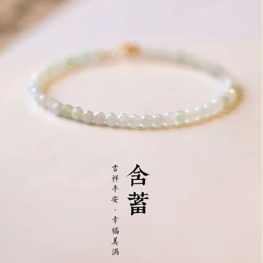Jade Women's Extra Thin Bracelet