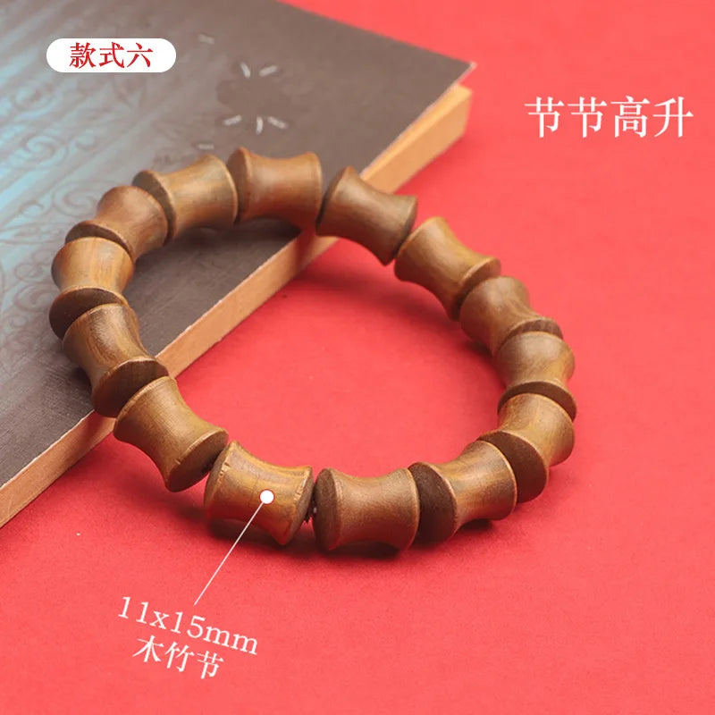 Green sandalwood bracelet