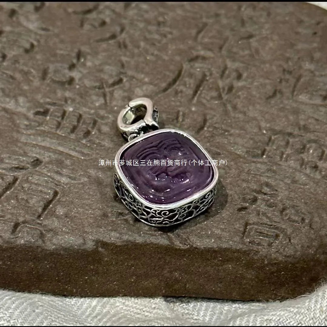 Crystal Pendant Necklace - Brings Luck