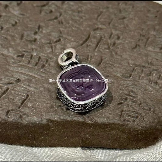 Crystal Pendant Necklace - Brings Luck