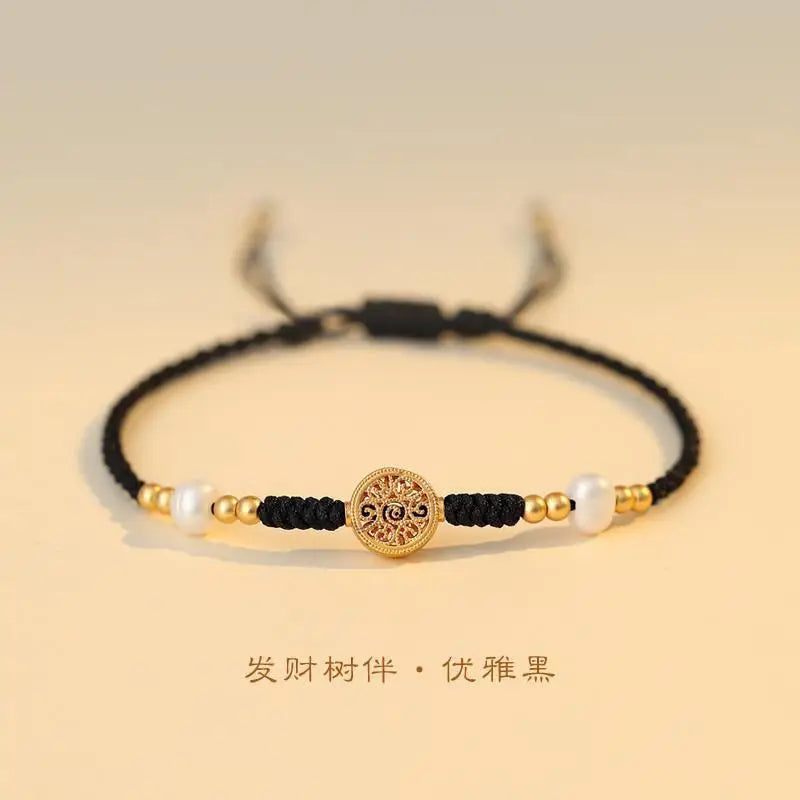 Red zodiac lucky bead bracelet