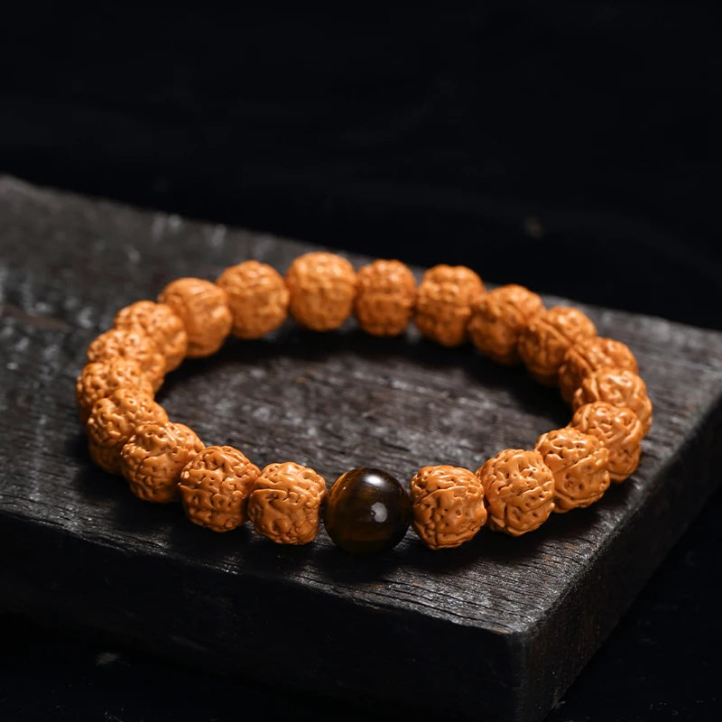 Walnut seed bracelets, Buddhist beads bracelets