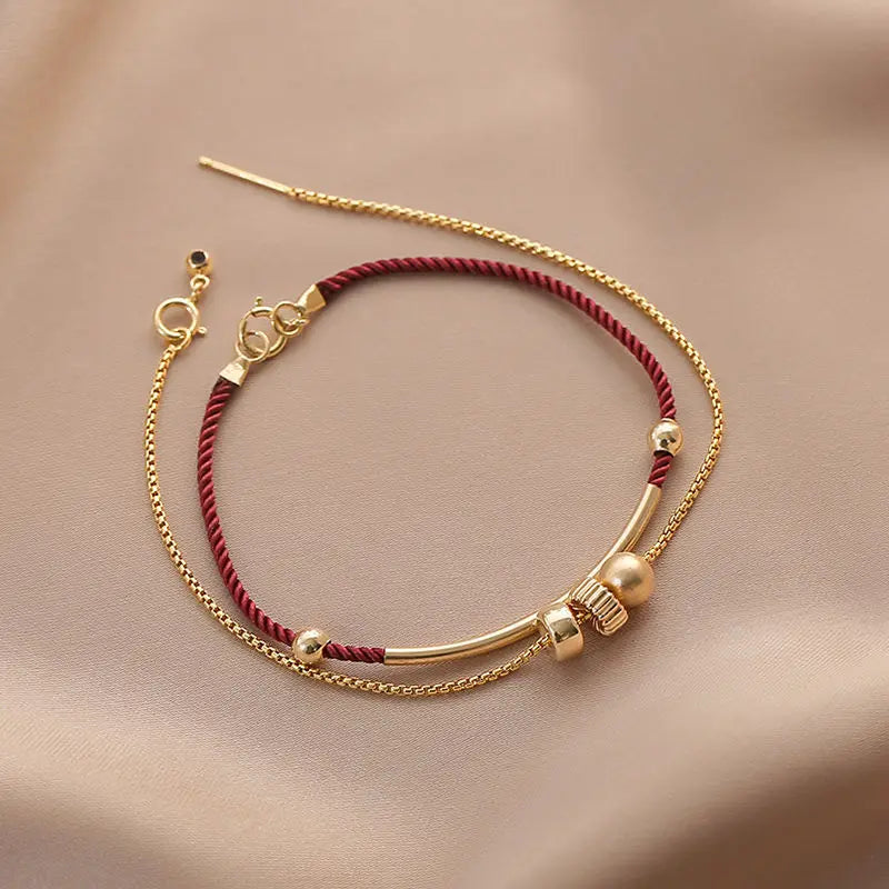 Bracelet Red Rope-Lucky Comes
