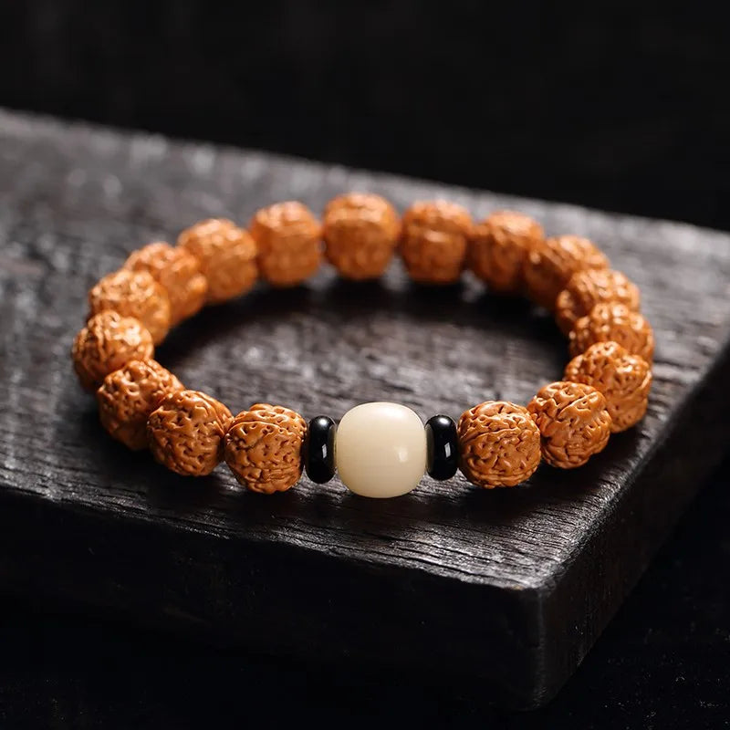 Walnut seed bracelets, Buddhist beads bracelets