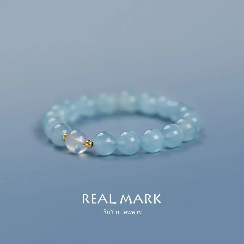 Aquamarine bracelet