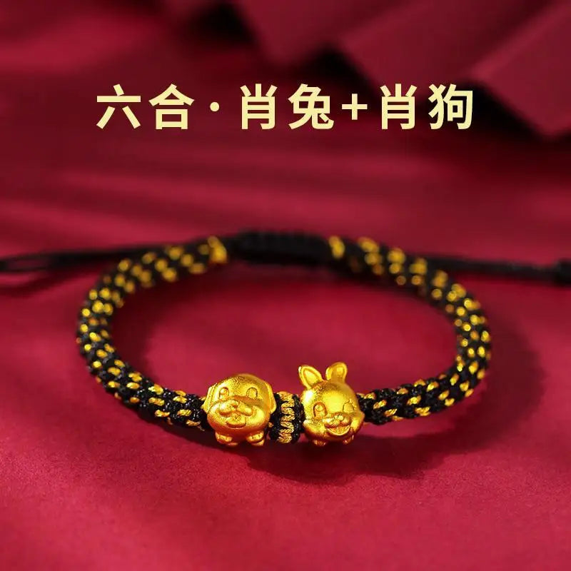 Zodiac three-combination and six-combination bracelet