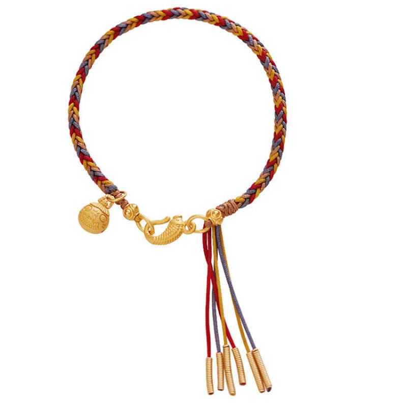 Gold Sky-Devouring Beast Pixiu Fortune-Attracting Pendant
