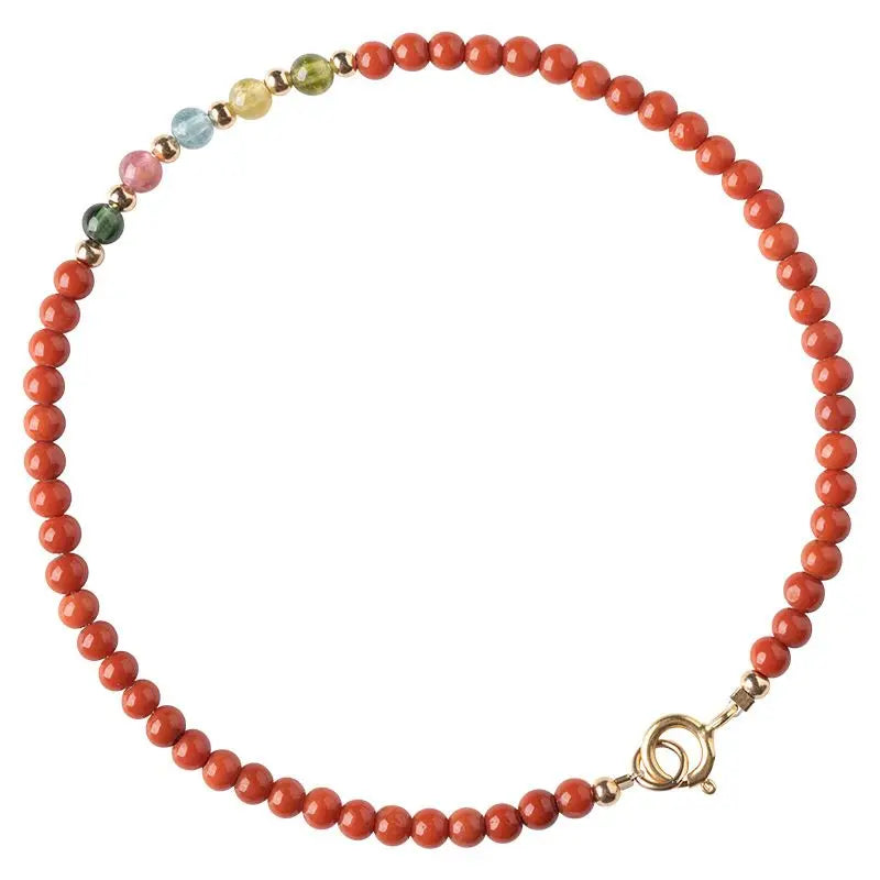 Red agate fortune red bracelet