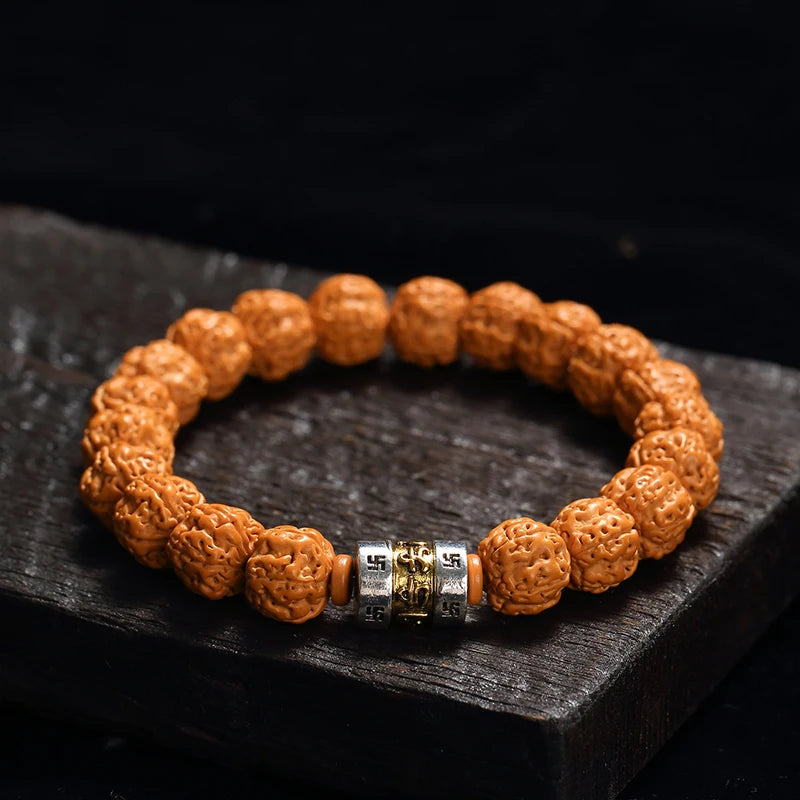 Walnut seed bracelets, Buddhist beads bracelets