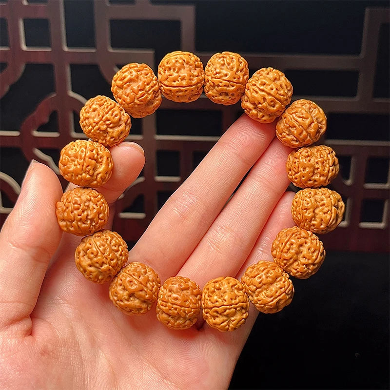 Walnut seed bracelets, Buddhist beads bracelets