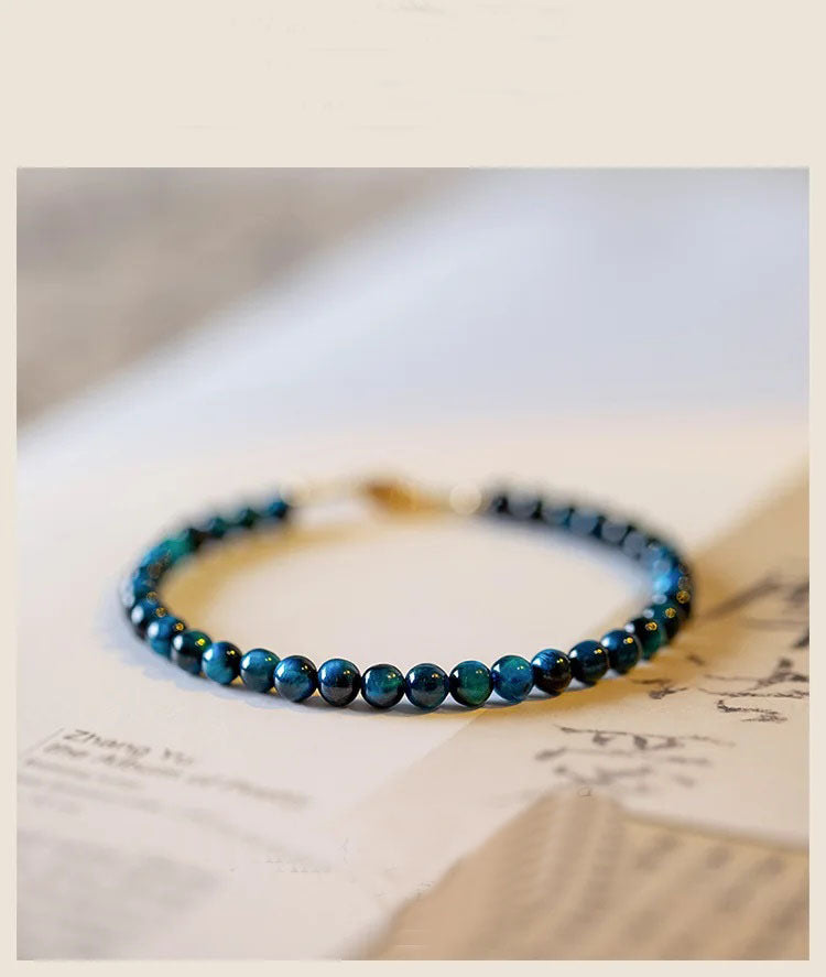 Blue Tiger Eye Bracelet