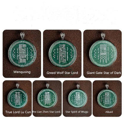 Taoist Big Dipper and Twelve Zodiac Necklace