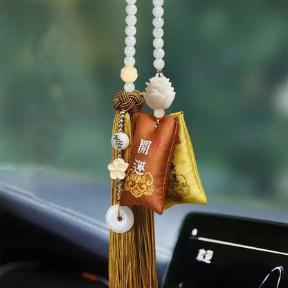 Car sachet tassel pendant