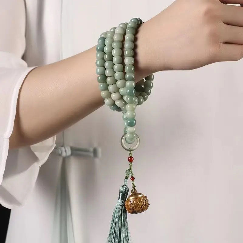 Bodhi bracelet, 108 beads - chanting sutras and praying for blessings