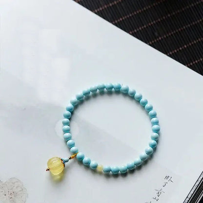 High Porcelain Blue Turquoise Bracelet