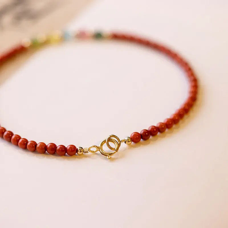 Red agate fortune red bracelet