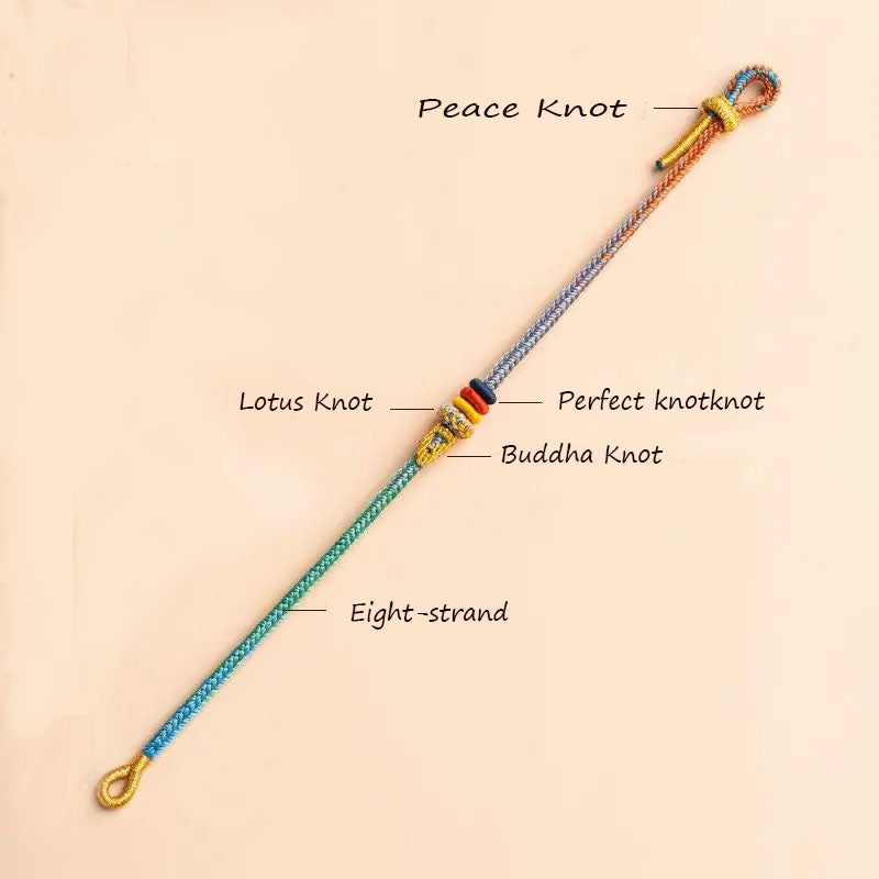 Wenchang knot bracelet - Pass the exam, make a wish come true