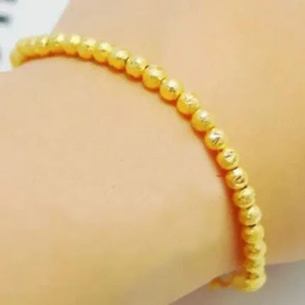 Gold women's bracelet