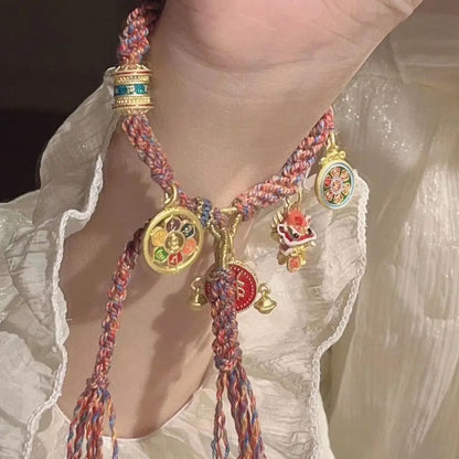 Tibetan braided bracelet