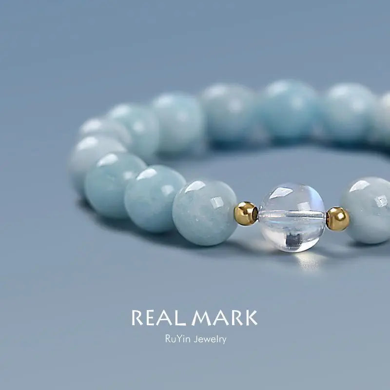 Aquamarine bracelet