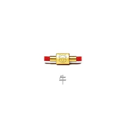 Zodiac red string bracelet