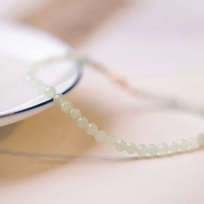 Jade Women's Extra Thin Bracelet