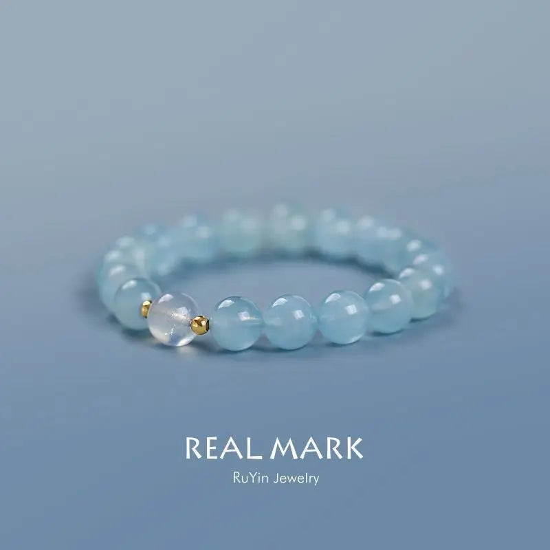 Aquamarine bracelet