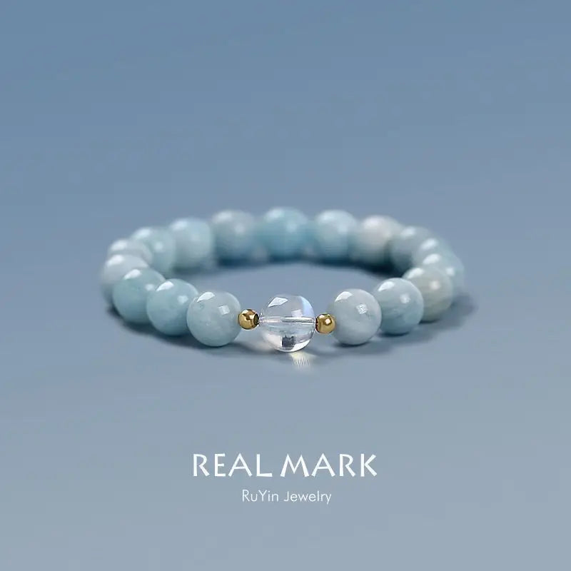 Aquamarine bracelet