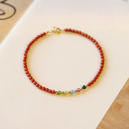 Red agate fortune red bracelet