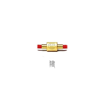 Zodiac red string bracelet
