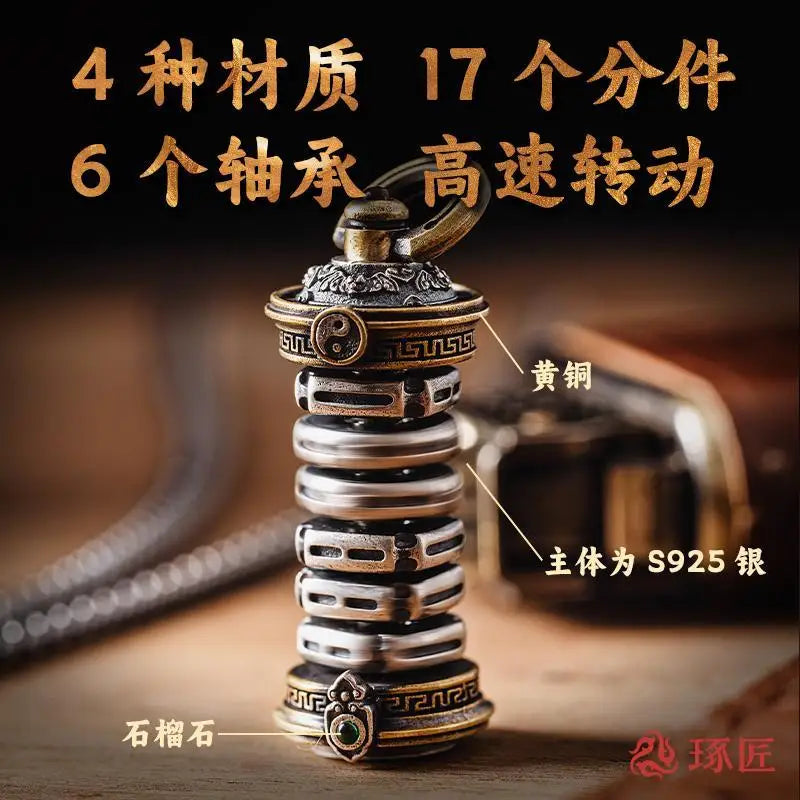 Zhouyi Bagua necklace pendant, Yao fortune-telling charm