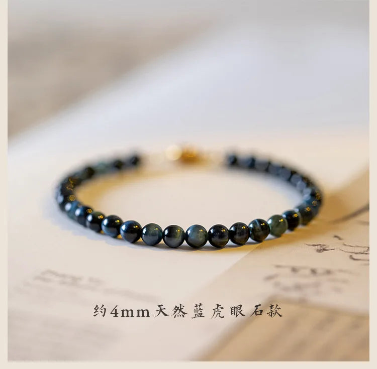 Blue Tiger Eye Bracelet