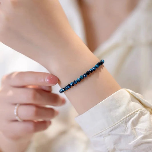 Blue Tiger Eye Bracelet