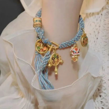 Tibetan braided bracelet