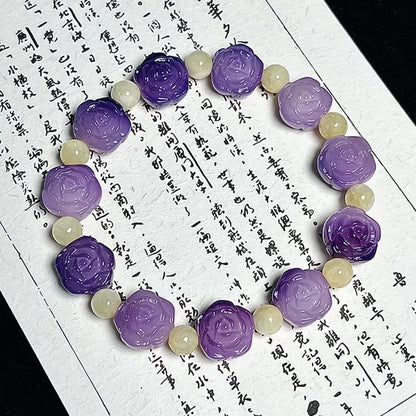 Peach Blossom Koi Bodhi Bracelet