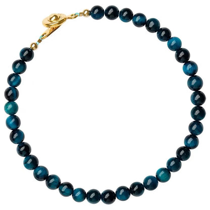 Blue Tiger Eye Bracelet