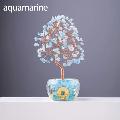 7 Chakra Healing Crystal Money Tree