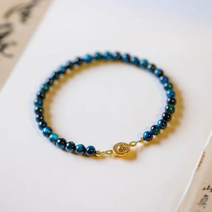 Blue Tiger Eye Bracelet