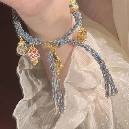 Tibetan braided bracelet